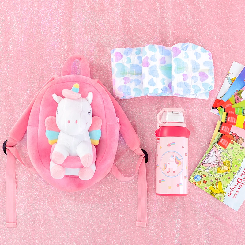 Плюшевый кукольный рюкзак Gloveleya с животными из мультфильмов милый кролик утка