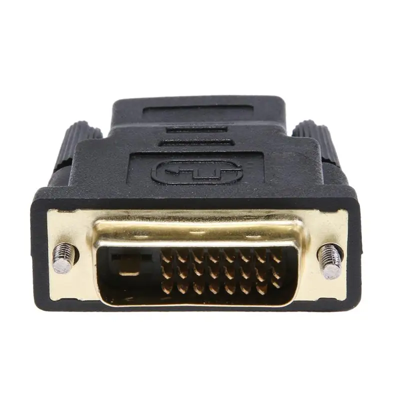 ALLOYSEED высокое качество конвертер Кабель HDMI Женский к DVI 24+ 1Pin Мужской конвертер адаптер кабель Разъем поддержка 1440P 1080P