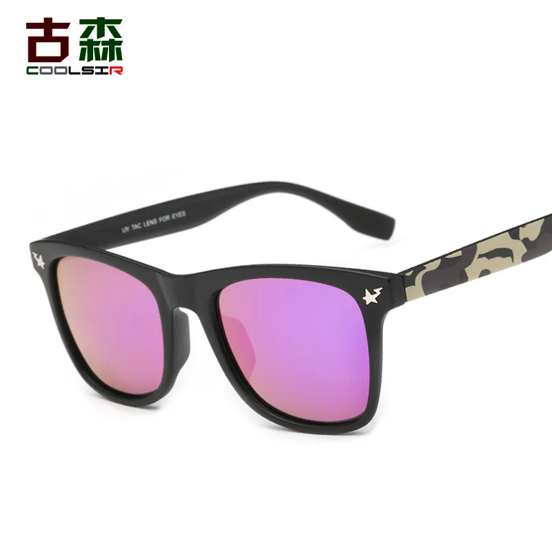 Женские новые УФ-легкие поляризованные очки с классическим зеркальным покрытием для вождения 8311 РЕТРО ОЧКИ ОПТОМ.