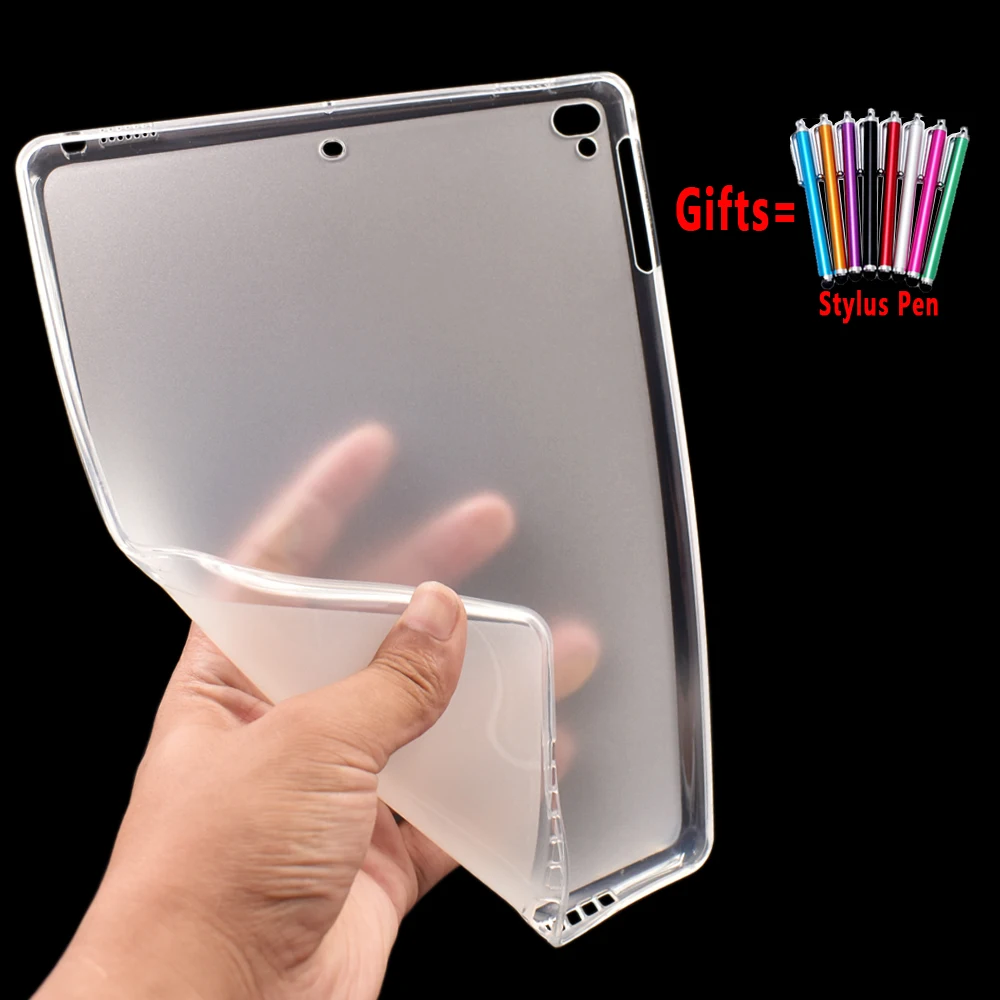 Экологичный силиконовый чехол для планшета Apple iPad 9 7 2017 2018 Air 1 2 5th 6th Generation Pro 7|Чехлы