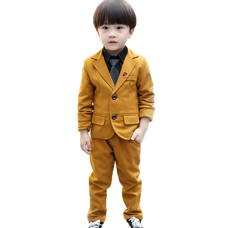 3 шт. блейзер и брюки для мальчиков на свадьбу|Костюмы| |