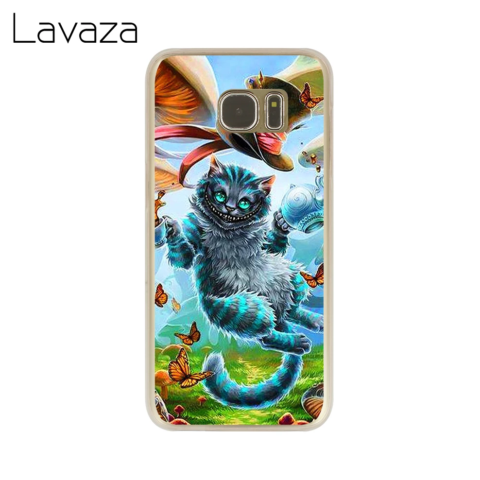 Lavaza Капа Чеширский Кот из Алисы чехол для телефона samsung Galaxy J7 J6 J5 J3 J1 J2 2018 2017 2016 2015