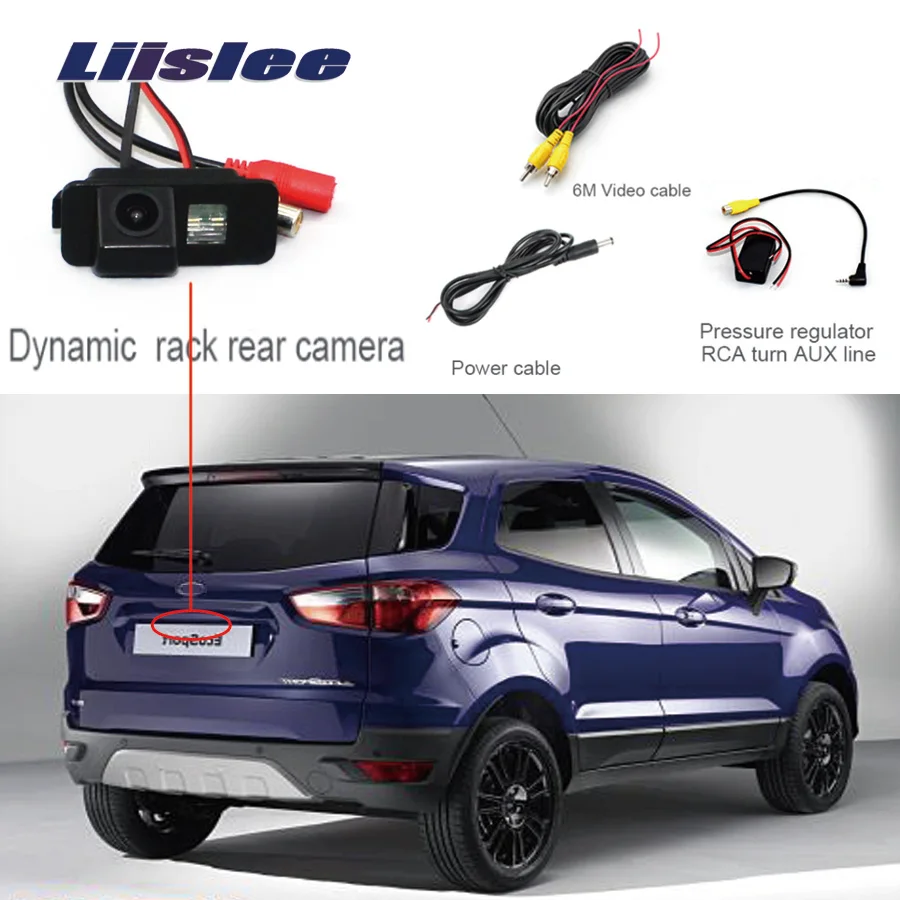 Liislee Автомобильная камера заднего вида для Ford EcoSport MK2 2013 2014 2015 HD CCD ночного видения