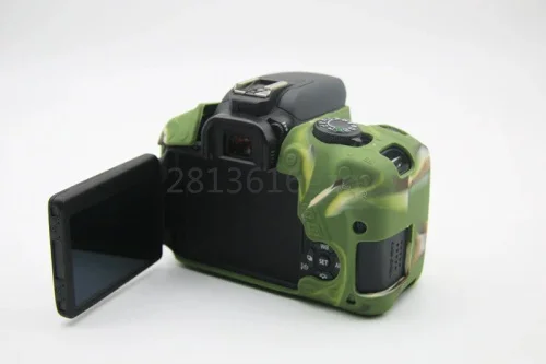 Красивая мягкая силиконовая резиновая сумка для видеокамеры DSLR CANON 600D 650D 700D