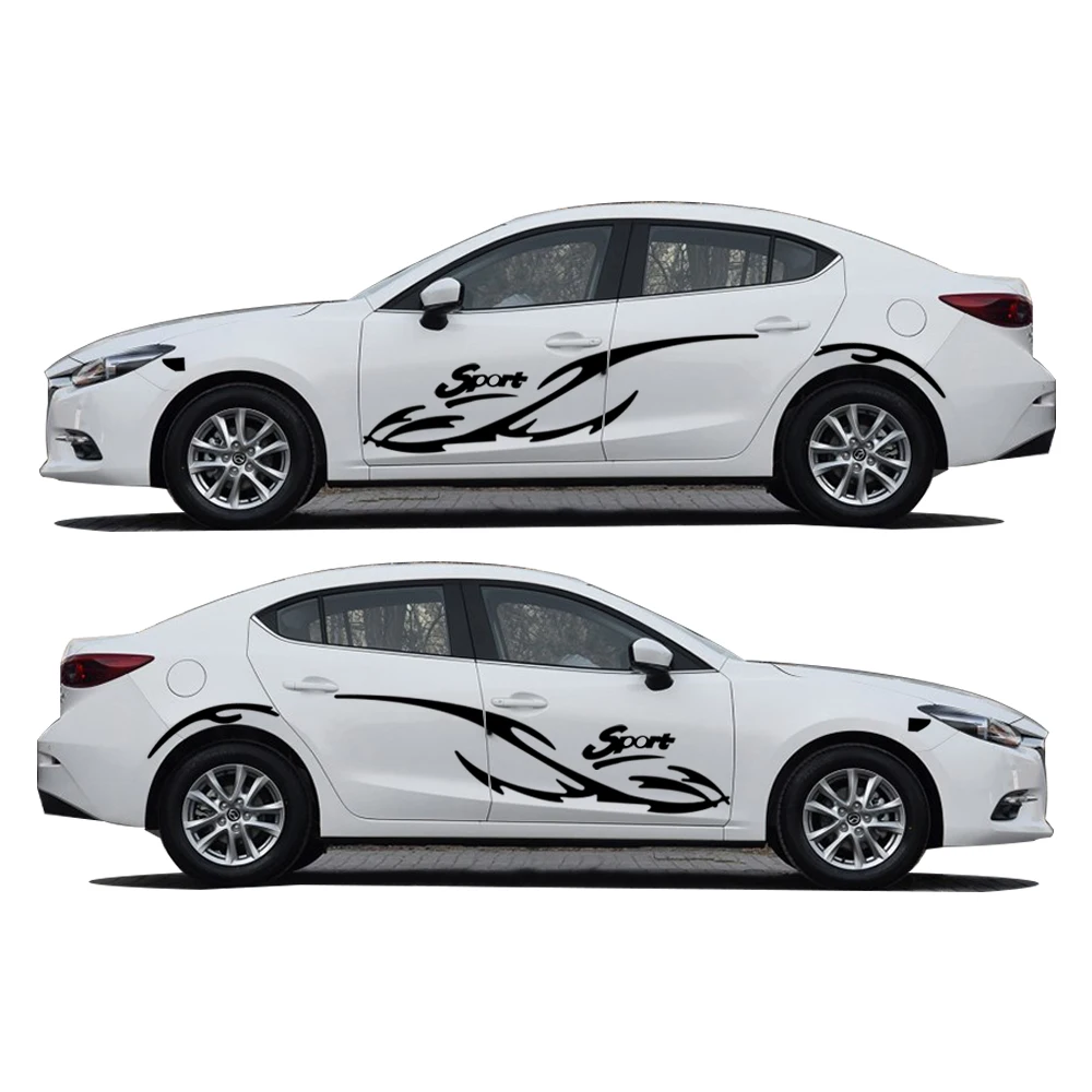 2 шт. автомобильные водонепроницаемые наклейки для Mazda 3|car styling|vehicle stickersfor mazda 3 |