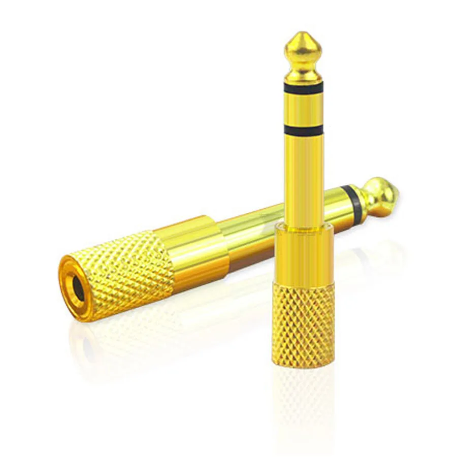 3 шт. переходник со штекера 6 5 мм на гнездо 35 мм|3.5 male to male|3.5 femaleadapter 3.5mm |