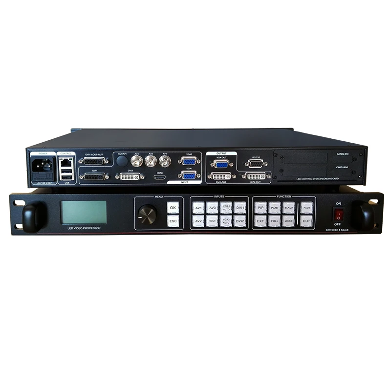factory price ams-lvp815 panel quad video switcher smd outdoor p10 audio processor display led controller | Электроника
