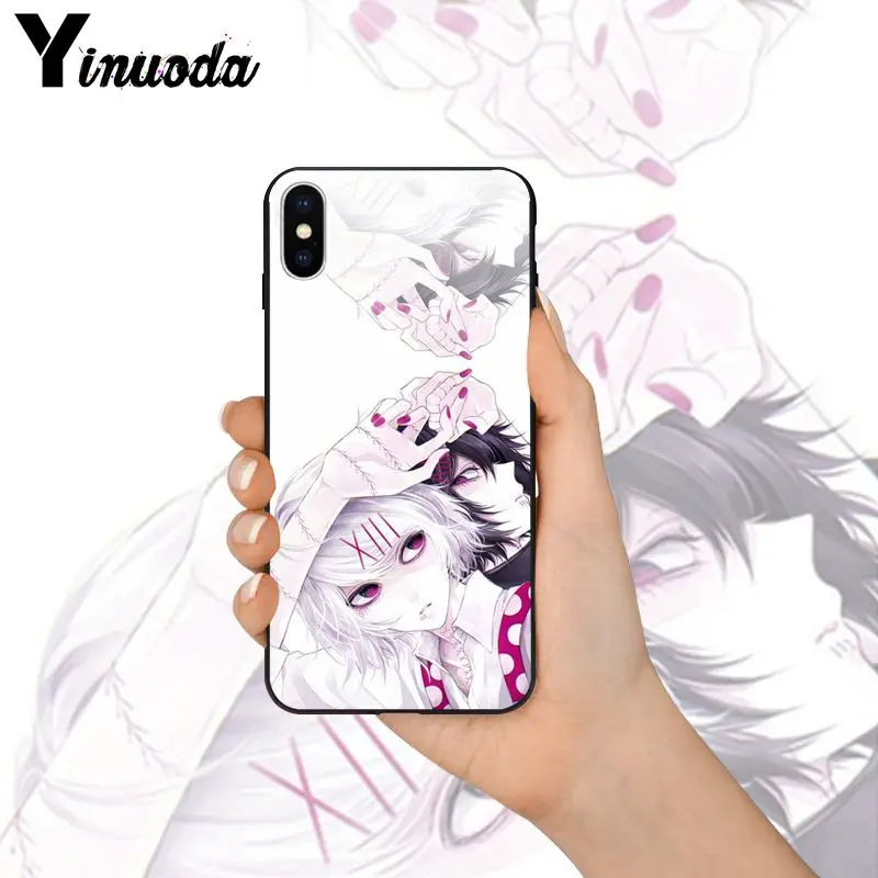 Чехол Yinuoda Tokyo Ghoul anime Juuzou Suzuya для iPhone X XS MAX 6 6S 7 7plus 8 8Plus 5 5S XR | Мобильные телефоны и