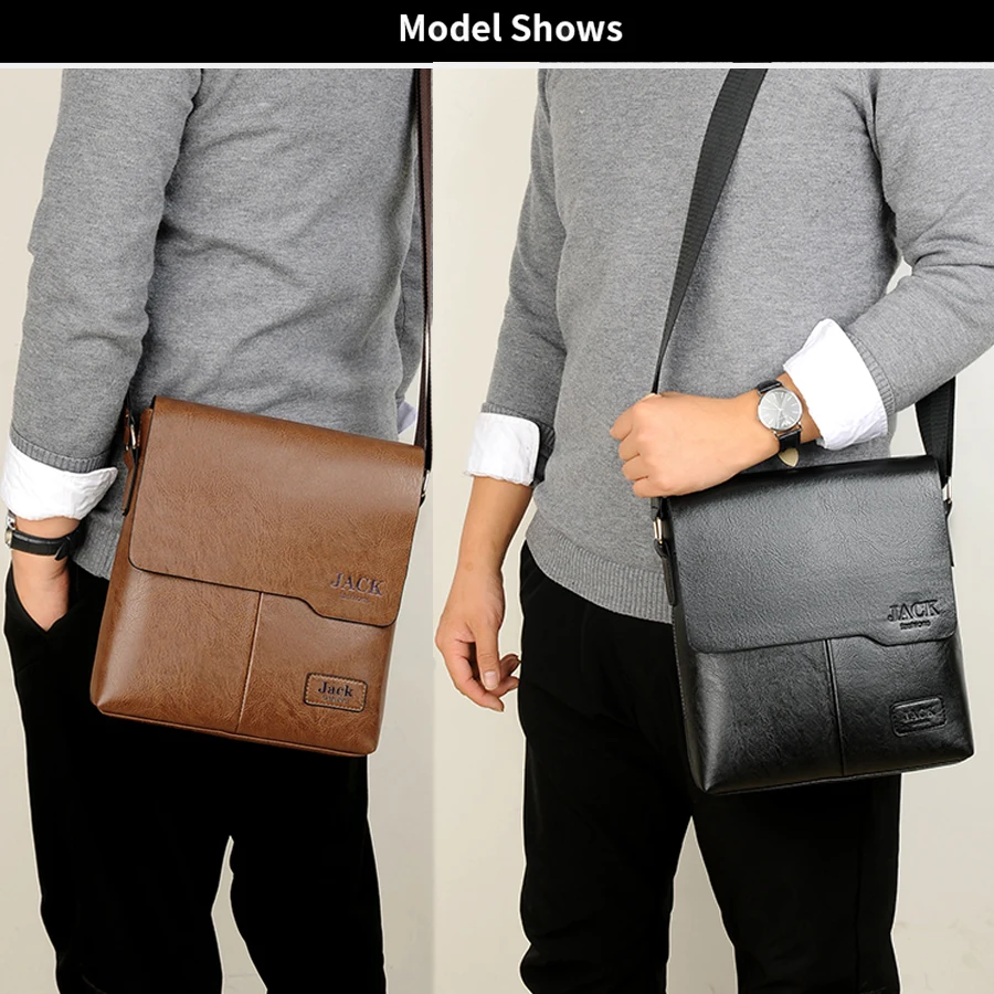 

Hot Sell 2set Men Messenger Bag Classic Brand Men Bag Vintage Style Casual Men Shoulder Bag Promotion Crossbody Bag Male