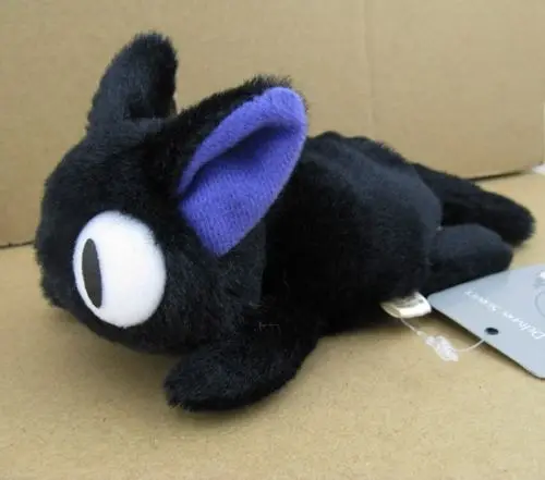 Служба доставки KIKI'S Мягкая Плюшевая Кукла JIJI CAT|kiki delivery service|jiji catkiki service plush |