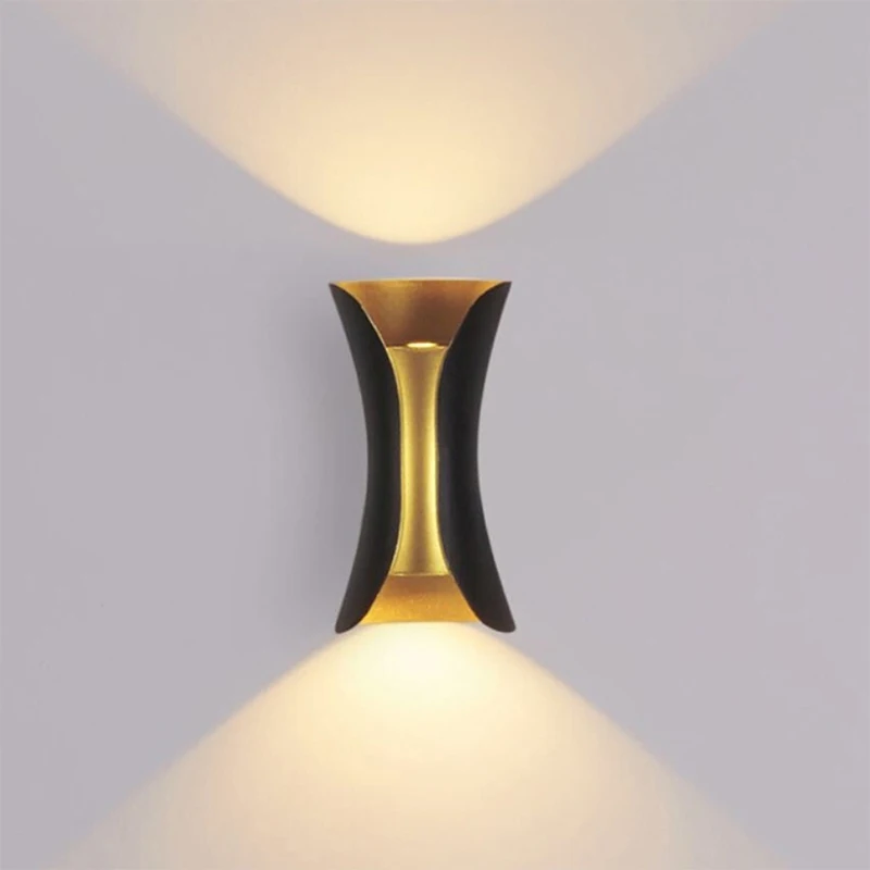 Водонепроницаемый светодиодный внутренний настенный светильник двойная лампа