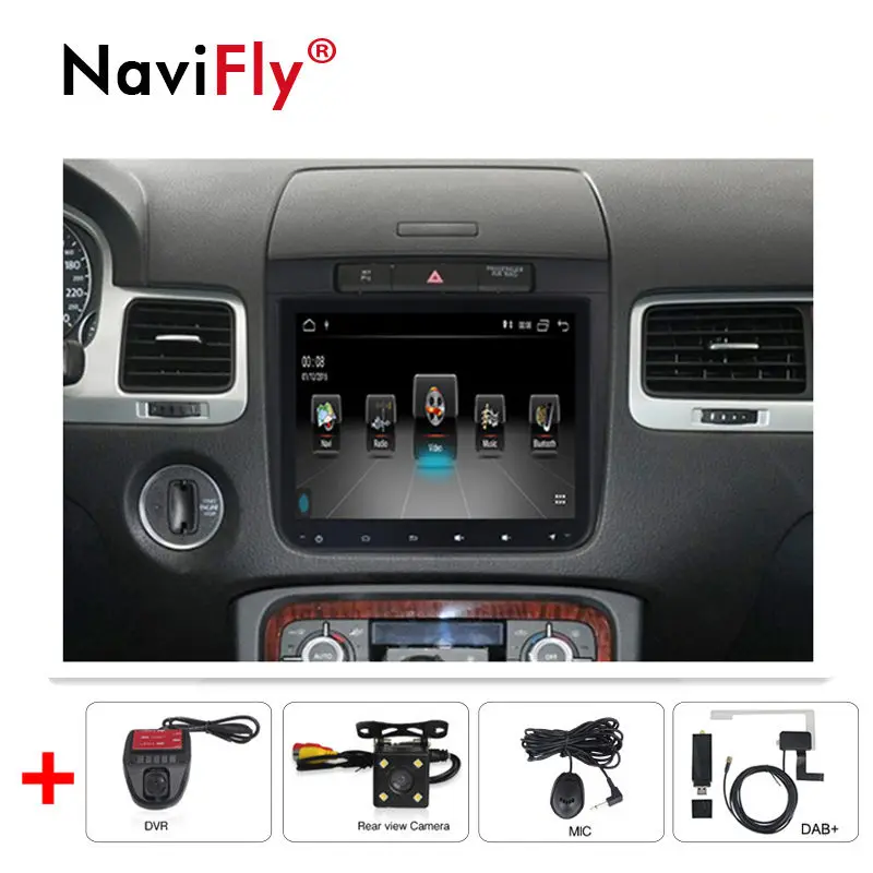 Новинка! 8," 2+ 32G Android 9,1 Автомобильный gps навигация для Volkswagen Touareg 2012 2013 wifi авто радио видео плеер FM AM gps