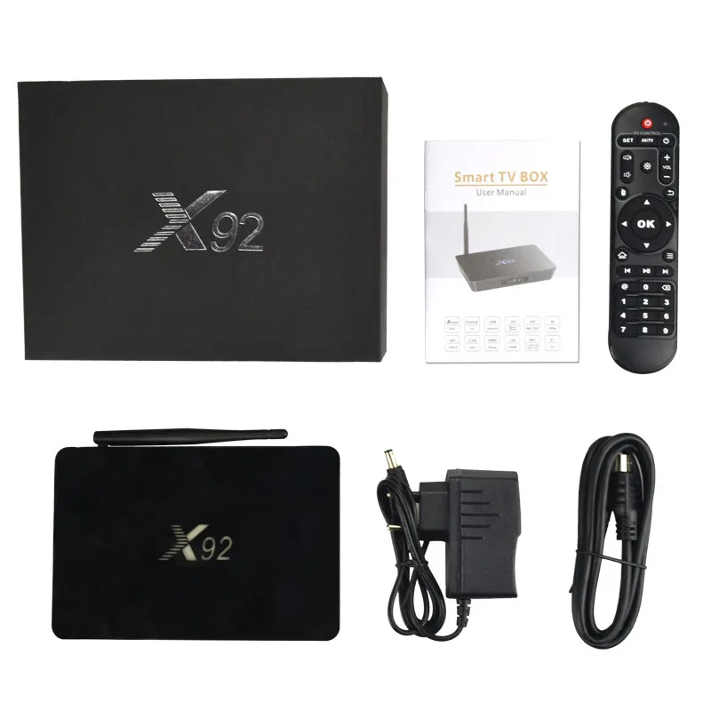 X92 Европейский взрослый IP tv Android 7,1 tv Box 3G32G с 6000 live IP tv Франция голландский Великобритания Швеция нордическая Норвегия Канада США медиаплеер