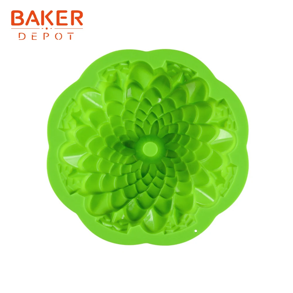 BAKER DEPOT силиконовая форма для большого торта Кондитерская подсолнуха выпечки