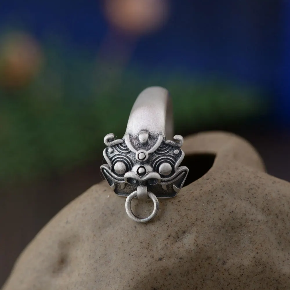 FNJ 925 Серебряное кольцо с драконом новая мода 100% оригинал Стерлинговое Серебро S925