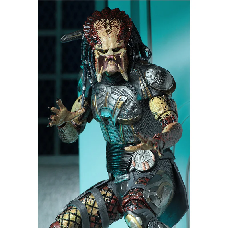 Аниме NECA PREDATOR 2018 moive Городской охотник Хищник совместный подвижный ПВХ Фигурки