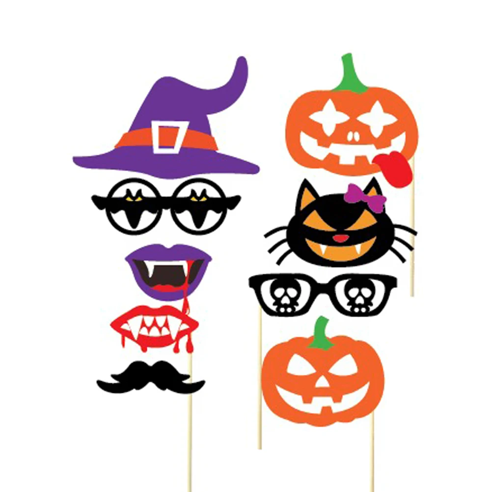 26 шт. реквизит для Фотокабины на Хэллоуин | Дом и сад