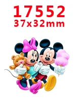 17552 30 шт мультяшный персонаж плоское украшение из смолы PR 17464 - Цвет: 17552