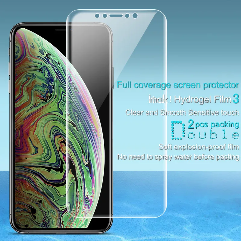 Гидрогелевая пленка Imak III 3 для Iphone X XS 5 8 дюйма XR MAX защитная IMAK с полным покрытием