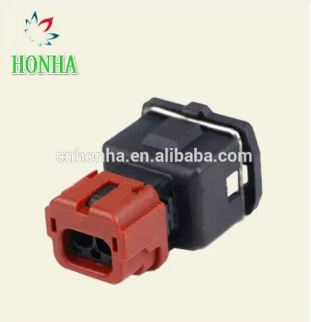 Черный водонепроницаемый автомобильный Соединитель с 2 контактами PA66 EV1