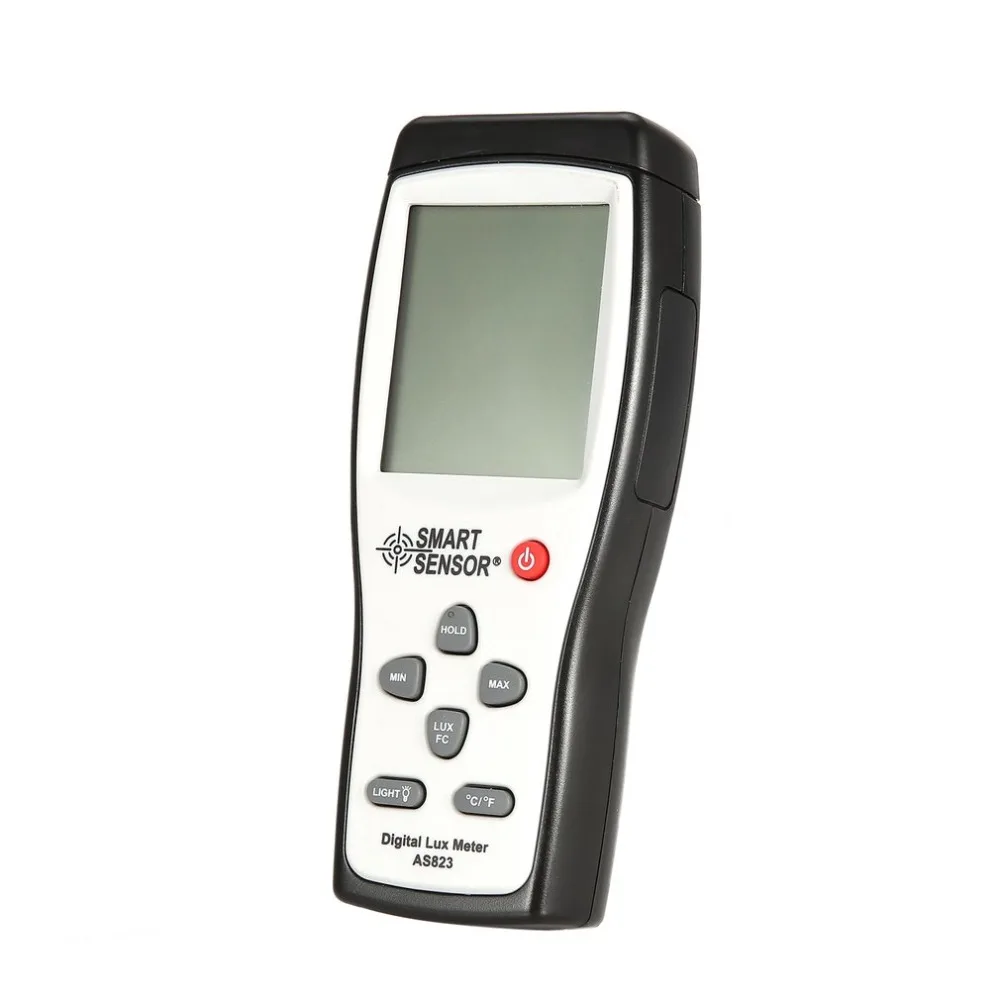 Умный датчик AS823 цифровой Ручной Свет Люкс метр освещенность 200000 Люкс/FC