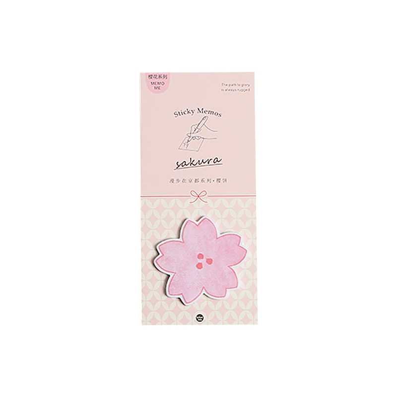 

1set Memo Pads Sticky Notes Strolling in the Kyoto series notepad Scrapbooking Stickers Office School stationery Bookmark