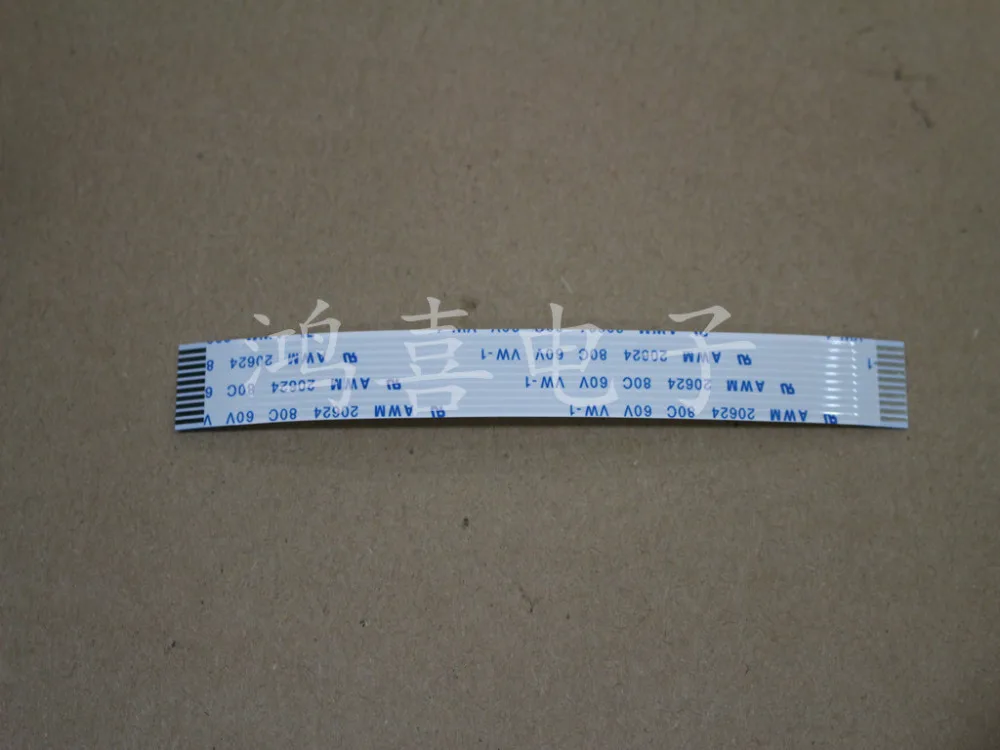 

WZSM New FFC FPC flat flexible cable 1.0mm pitch 10pin Forward Length 100mm Width 11mm Ribbon Flex Cable Wholesale