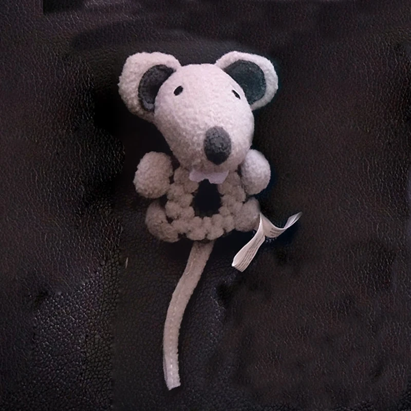 1 шт. мини Мышь палец руки розовый синий серый чучело Животные Дети Плюшевые