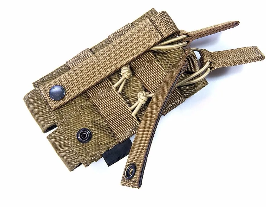 FLYYE MOLLE MP7 двойное открытие подсумок Военная кордюра FY-PH-M027