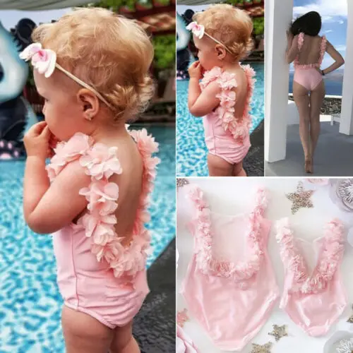 Бикини с цветами для всей семьи одинаковый купальник мамы и дочки пляжная одежда