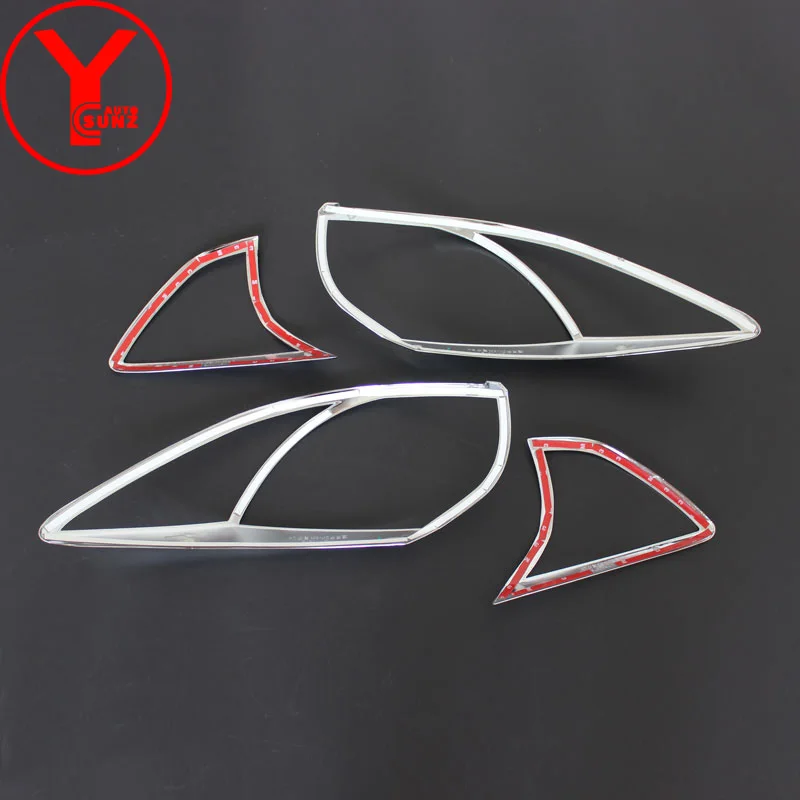 ABS хромированный задний светильник крышка для Mazda CX5 2013 2014 2015 2016 аксессуары