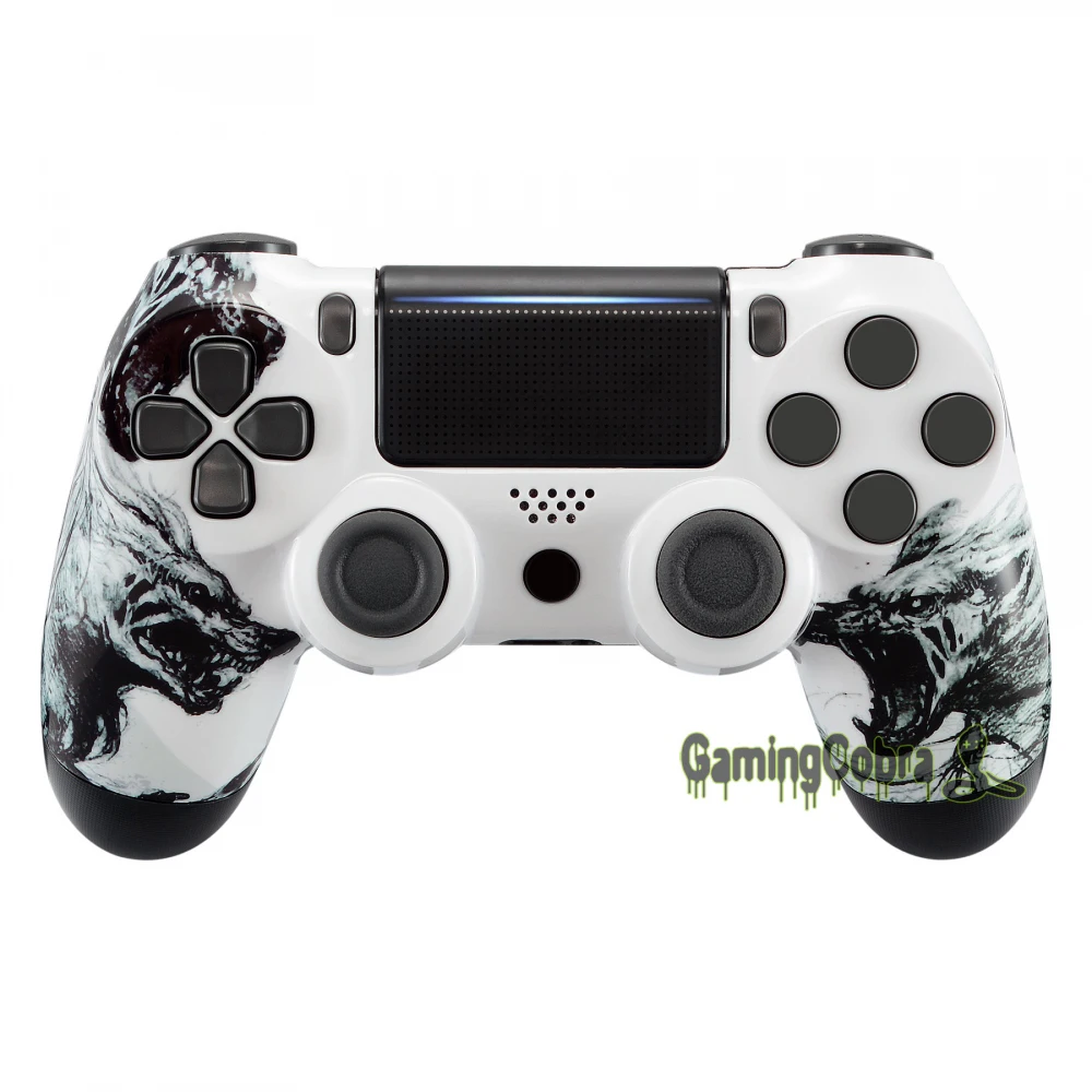 Wolf Soul крышка верхней крышкой Корпус в виде ракушки чехол Замена для PS4 Pro Slim контроллер JDM-040 JDM-050 JDM-055# SP4FT09
