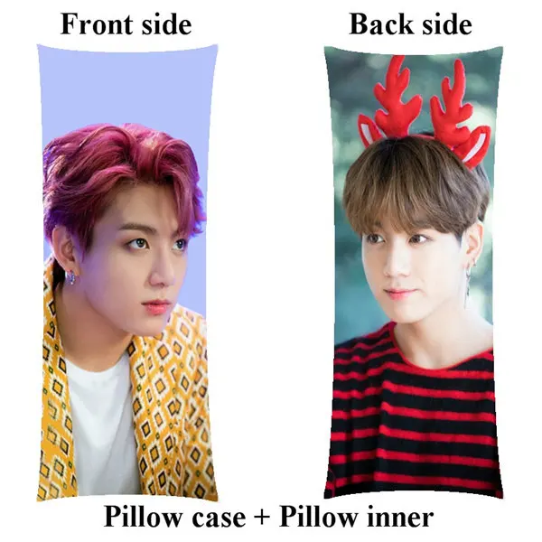 Boyfriend JungKook длинная подушка kpop Bangtan для мальчиков декоративные подушки для тела, включая внутренний индивидуальный подарок - Цвет: pillow