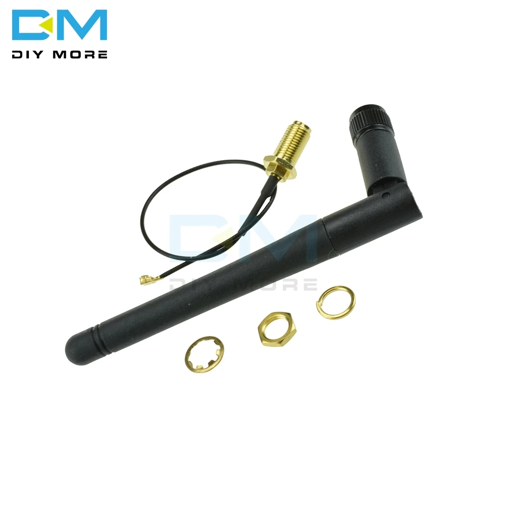 11 см 2 4 г Беспроводной антенна SMA палка 2dB 2.5dB усиления для NRF24L01 PA CC2500 модуль 20 IPX