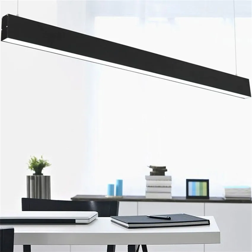 Простая лента LED подвесной светильник современный скандинавский дизайн