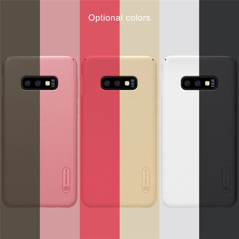 Чехол Nillkin для samsung Galaxy S10E, матовый чехол для мобильного телефона, ультра тонкий жесткий чехол для samsung S10 Lite