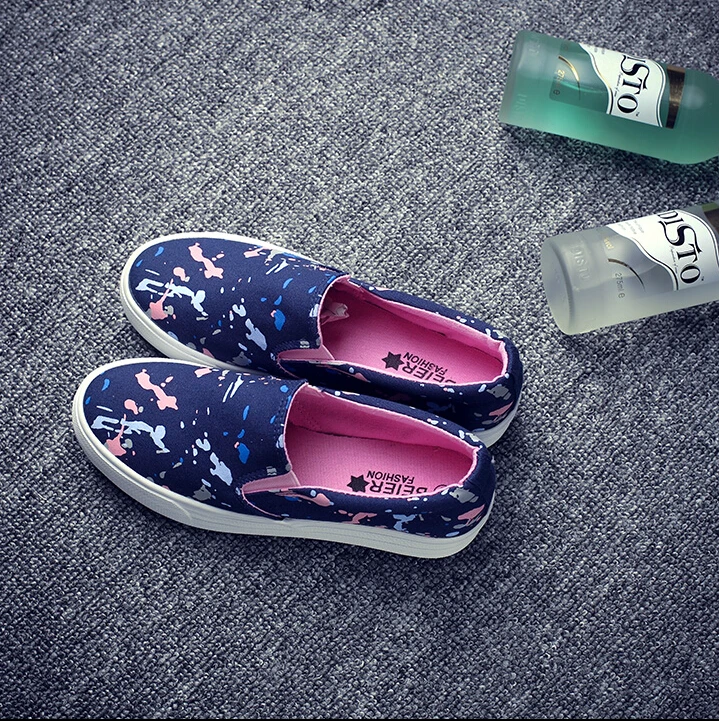 new 2015 spring and autumn fashion canvas shoes for women's thick bottom leisure cloth flat women 35-40 | Обувь