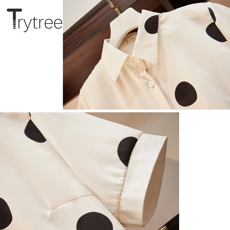 Trytree лето осень женский комплект из двух предметов Повседневная плиссированная