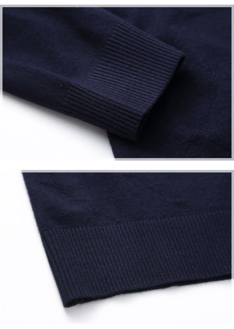 

LONMMY Plus size 7XL 8XL Lapel collor Sweater men sueter hombre pullover men clothes 2019 mens sweater pullover masculino NAVY