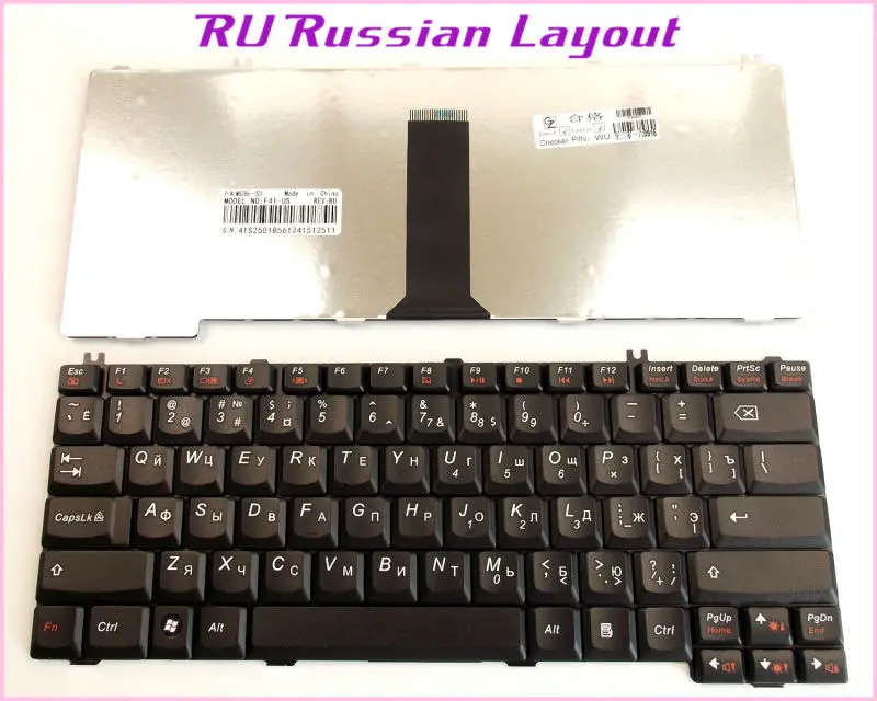 Русская RU раскладная клавиатура для IBM Lenovo C460 C461 C462 C466 C510 ноутбука/ноутбука |