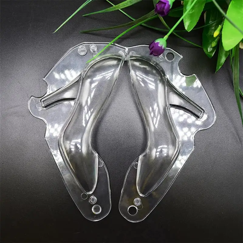 3D Шоколад Плесень Обувь на высоких каблуках Украшение конфет тортов формы для