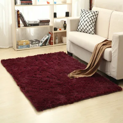 Длинные волосы 160 см x 200 см утолщенные Промытые шелковые волосы нескользящий ковер журнальный столик для гостиной одеяло ковер для спальни коврики для йоги