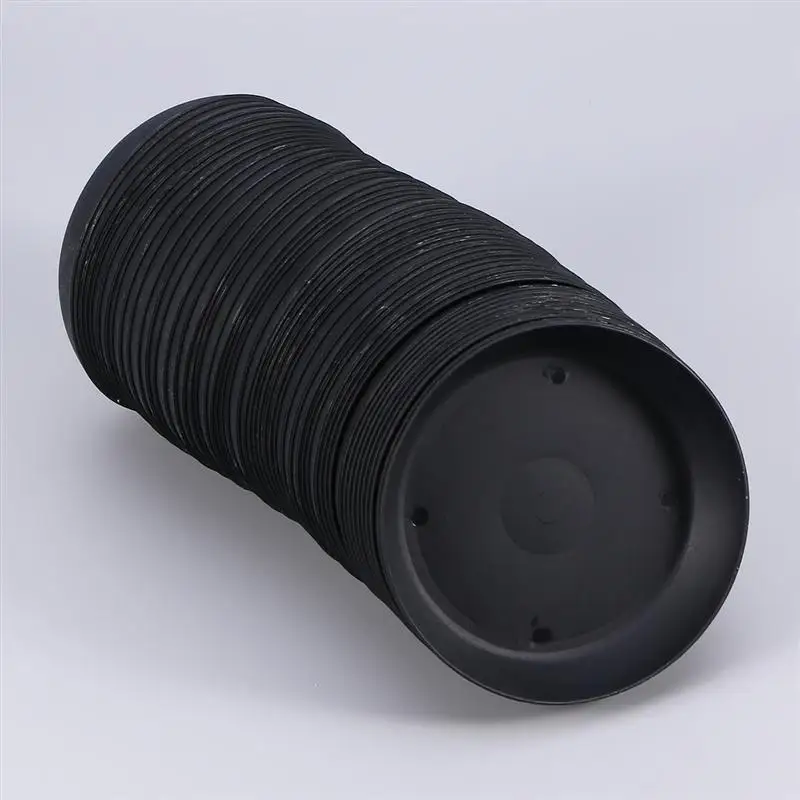 Пластиковый цветочный горшок капельный поднос для растений блюдце шасси цветов