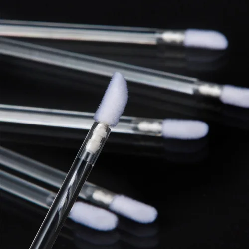 50 шт./компл. одноразовая Косметическая искусственная зеркальная кисть для теней