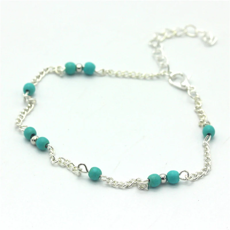 Лидер продаж 1 шт. новый браслет на ногу в стиле бохо серебряные летние женские