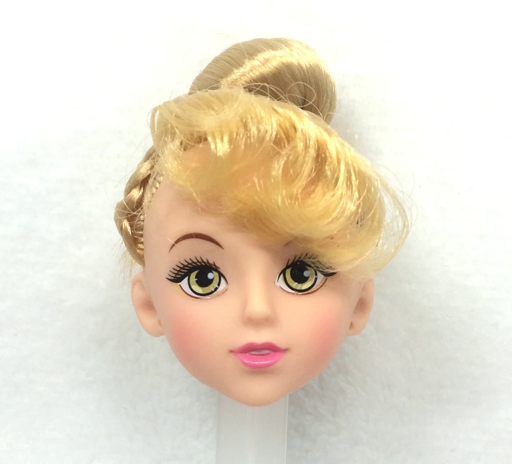 NK One шт модная голова куклы золотые волосы DIY аксессуары для куклы Barbie Kurhn лучший подарок для девочек Детский DIY игрушки 024L