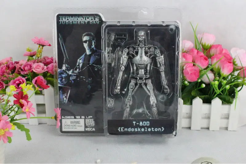 Бесплатная доставка 7 &quot18 см Терминатор 2 суждения дневные в виде эндскелета из