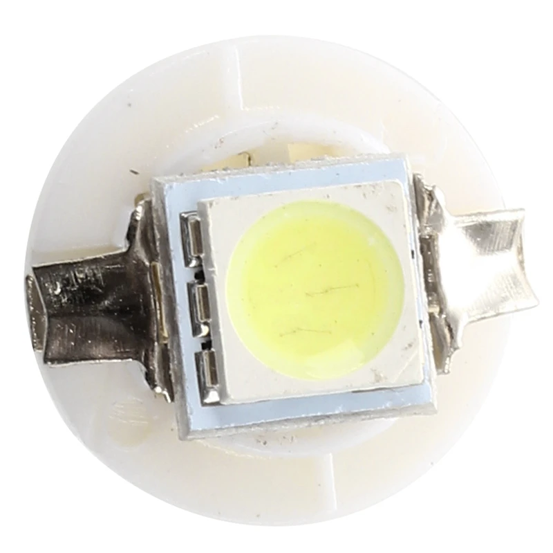 20X T5 B8.5D SMD 5050 Светодиодный индикатор автомобиля свет C5W сбоку интерьерная Лампа