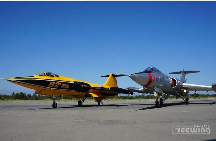Flightline радиоуправляемый самолет Freewing F104S 90 мм струя PNP стандартная версия