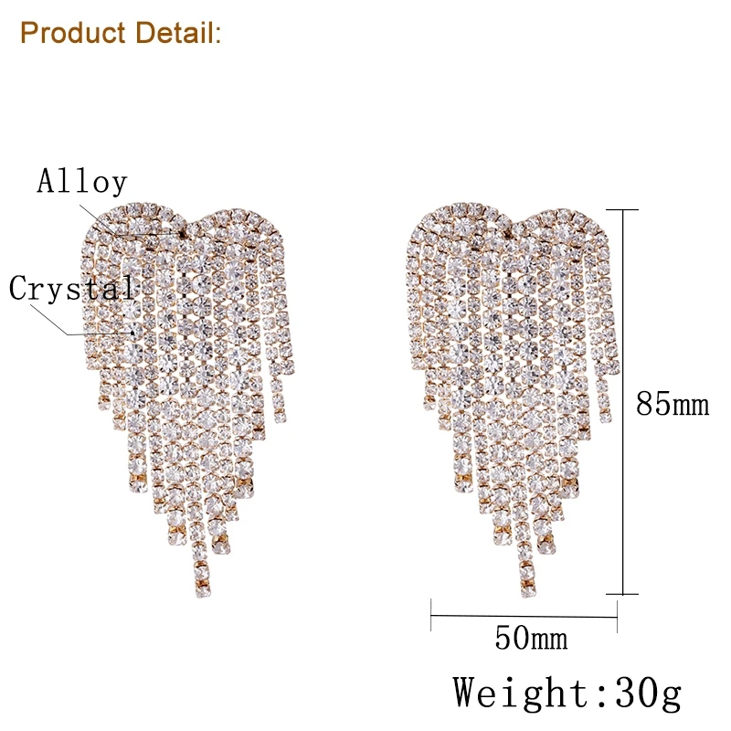 Подвеска с прозрачными стразами Junlead серьги подвески подвеской в виде